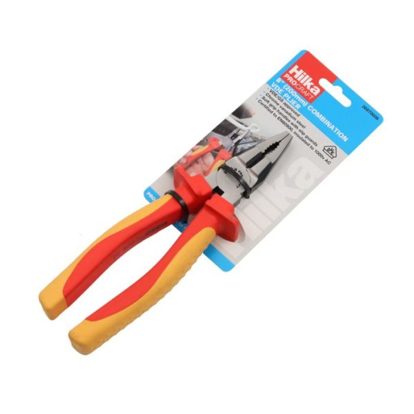 HILKA Combination VDE Pliers 8" (200mm)