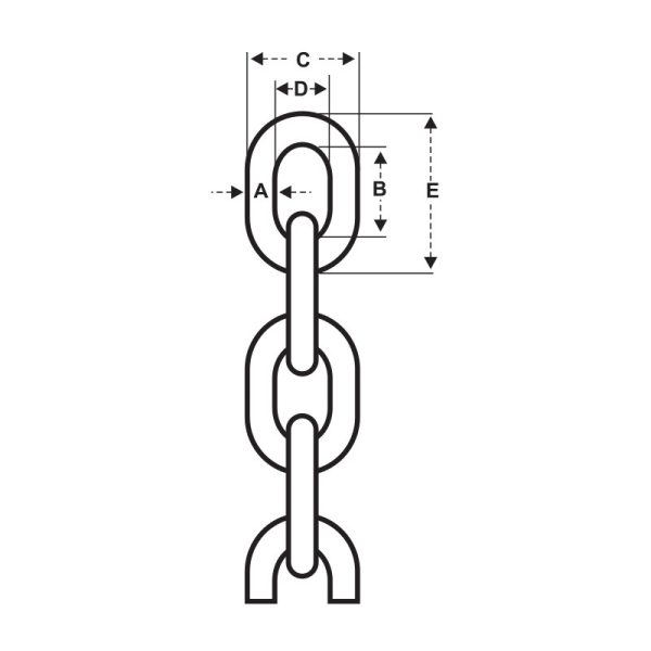 Lofran's Calibrated Anchor Chain 10mm 75METER - Image 2