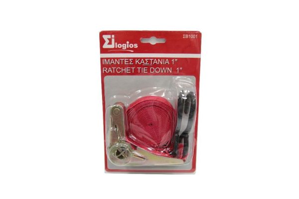 Ratchet tie down 25mm Χ 5m